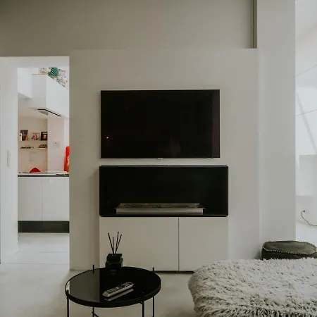 Luxury Loft With Private Parking Liège