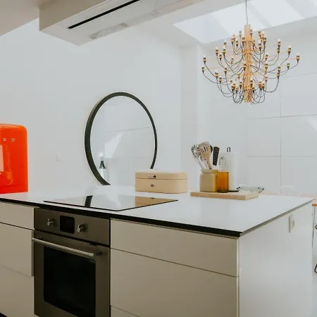 Luxury Loft With Private Parking Lägenhet *