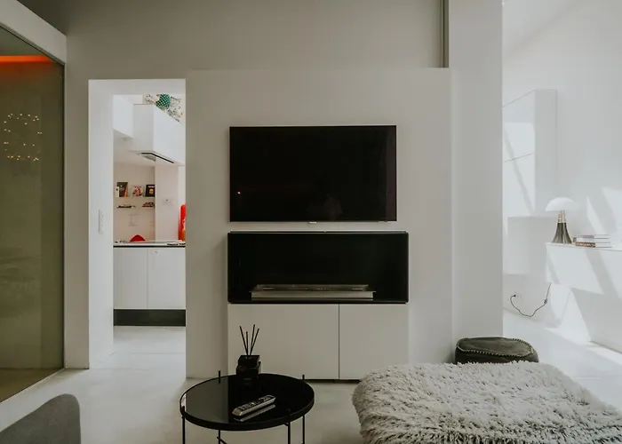 Luxury Loft With Private Parking Liège