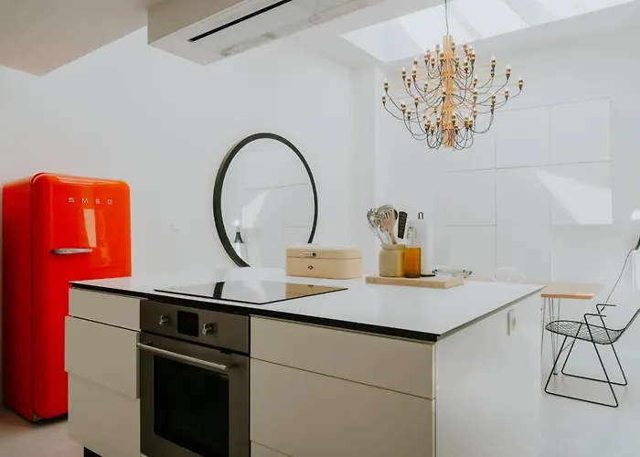 Luxury Loft With Private Parking Lägenhet *